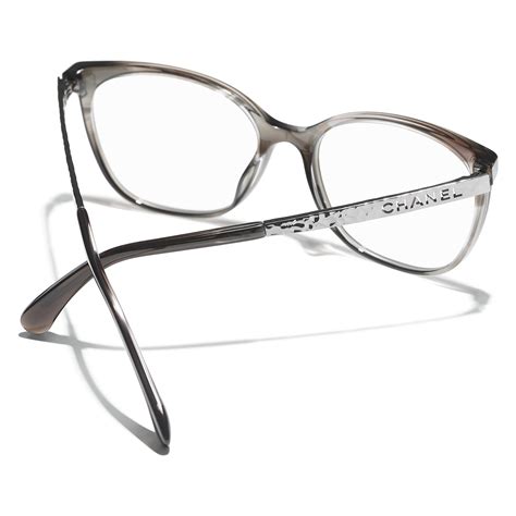 grey chanel eyeglasses